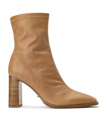 Tony Bianco Rover Caramel Venice 8.5cm Ankle Boots Beige | QIEWA39288