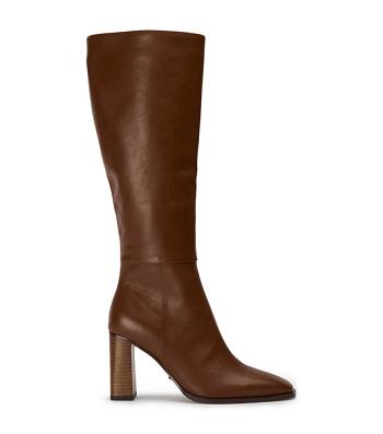 Tony Bianco Rylee Rust Venice 8.5cm Heeled Boots Red | IENEJ92758