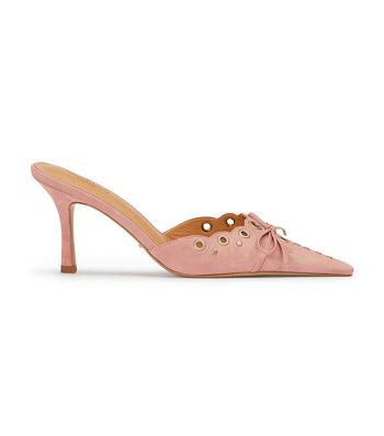 Tony Bianco Shae Blossom Suede 8cm Court Shoes Pink | SIEVO74900