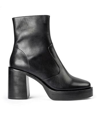 Tony Bianco Thunder Black Como 9cm Ankle Boots Black | SIENY22268