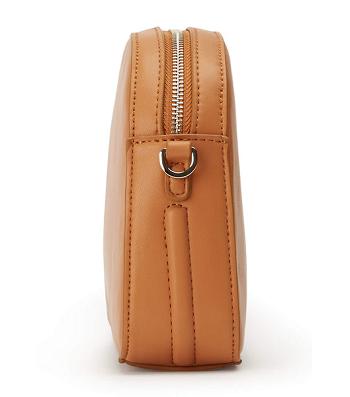 Tony Bianco Woodstoc Tan Leather Cross Body Bag Accessories Brown | AIEDF13574